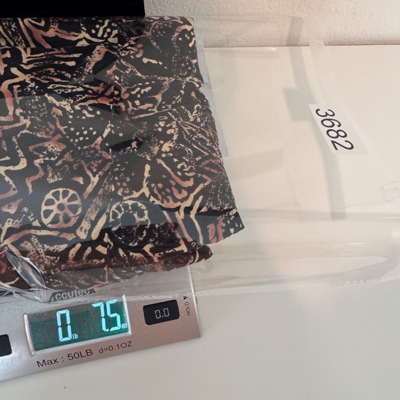 Hilo Hattie Dress Women Medium Brown Hawaiian Drop Waist 80s Cap Sleeve Vintage - Picture 11 of 11